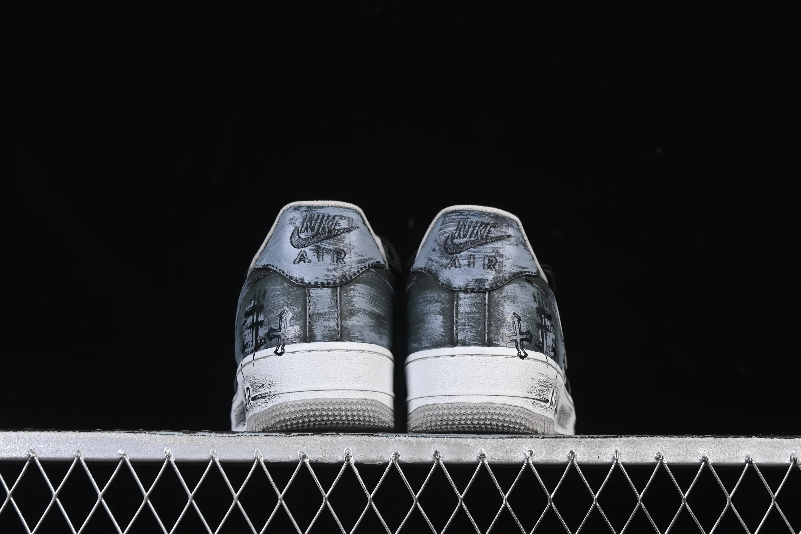 All categories Nk Air Force 1 Air Force series Nk Air Force 1 Low Air Force low-top Nike Air Force 1'07 Low "Ink Stained Skeleton" Hand-painted graffiti Ink-stained skull Air Force 1 low-top casual sneakers CW6871-777